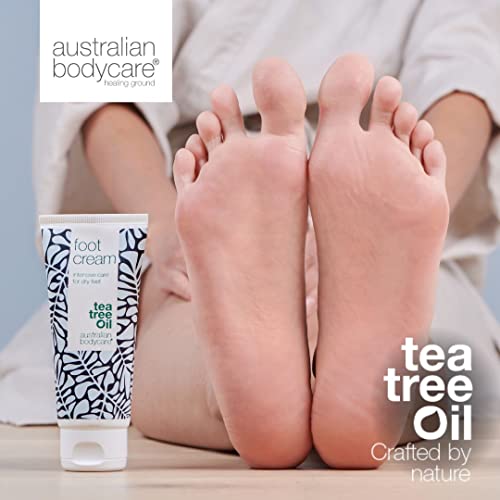 Foot Cream from Australian Bodycare 100ml | Hard Skin Remover for Women & Men | Treatment against Hard, very Dry & Cracked Feet with 10% Urea | F