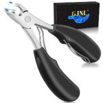 Toenail Clippers for Seniors Thick Toenails - Large Wide Jaw Opening Heavy Duty Nail Clippers Gifts for Men, Ultra Sharp Blade Professional Adult