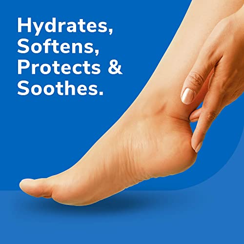 Dr. Scholl's Cracked Heel Repair Balm 2.5oz, with 25% Urea for Dry Cracked Feet, Heals and Moisturizes for Healthy Feet