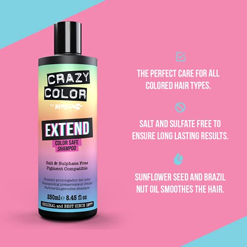 Crazy Color Extend Colour Safe Shampoo 250 ml