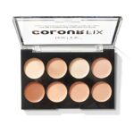 Technic Colour Fix Cream Foundation Contour Makeup Palette - 8 Highly Pigmented, Creamy Shades To Conceal, Contour, Shape & Define Your Features.