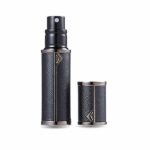 AsaNana Perfume Atomiser, Refillable & Travel Size Perfume Bottle, Leaking Proof,Bottom Pump without Funnel, Luxurious Small women and men, 5ml (
