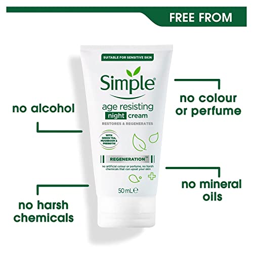 Simple Age Resisting Day Cream SPF15 50ml and Night Cream 50ml (Bundle set)