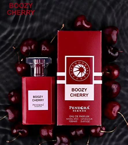 Boozy Cherry EDP 100ml Unisex Long Lasting Scent Fragrance By Paris Corner Perfumes