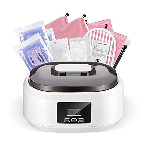 GJCrafts Paraffin Wax Bath for Hands And Feet, Removes Rough And Dry Skin, Promotes Blood Circulation, Parrafin Wax Heater for Skin Treatment, 3P