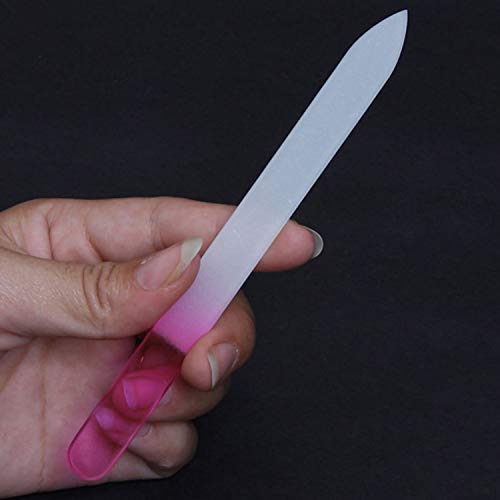 Glass Fingernail Files for Professional Manicure Nail Care - crystal file File for Women Perfect Choice from Nail Accessories 5 pieces