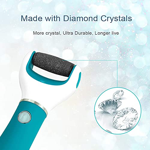 Canvalite 9Pcs Pedi Replacement Rollers, 3 Coarse Levels Includes Extra Rough Hard, Medium Hard and Gentle Hard Skin Remover for Hard Skin Remove