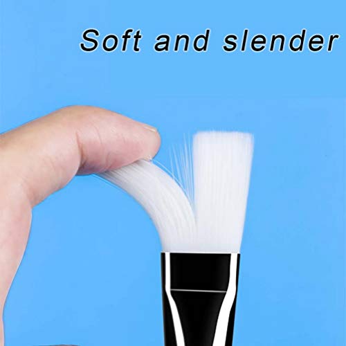 Nuoshen 24 Pcs Facial Mask Brushes For Cosmetic Makeup, Soft Silicone Face Mud Mask Applicator Brushes Mask Beauty Tool For Applying Facial Mud M