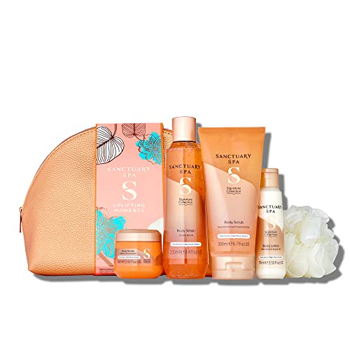 Sanctuary Spa Uplifting Moments gift Set 600 ml, Vegan Beauty gift, gifts For Women, gift For Her, Birthday gift