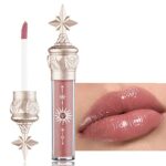 Tinted Lip Balm, Lipgloss Waterproof Long Lasting Lipstick for Lip Plumper Gloss And Makeup,Liquid Blush Lip Tint Gift 3.5ml 1pc (Milky Peachy Pi