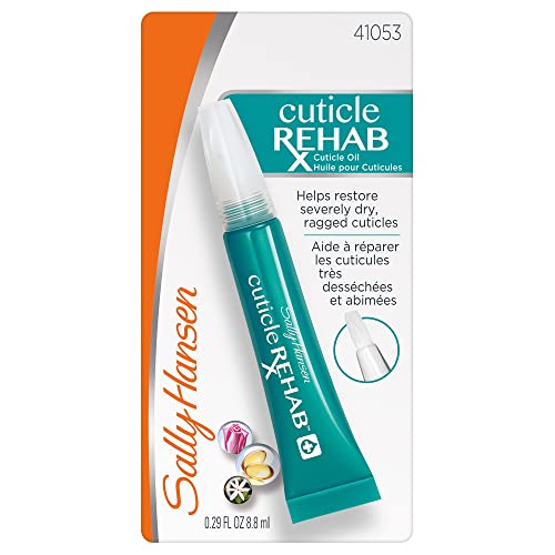 Sally Hansen Moisturising Cuticle Rehab Oil, for Restoring Dry Cuticles - 8.8 ml