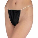YOU-Salons - Disposable G Strings - Black (50) - ECOGS0050B