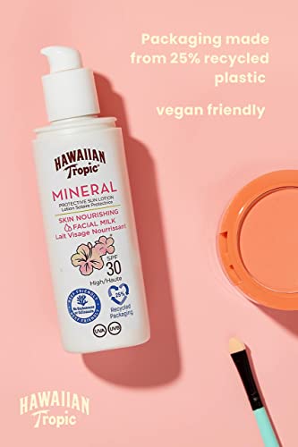 HAWAIIAN TROPIC - Mineral Facial Milk SPF 30 | 50 ml | Sunscreen for Face