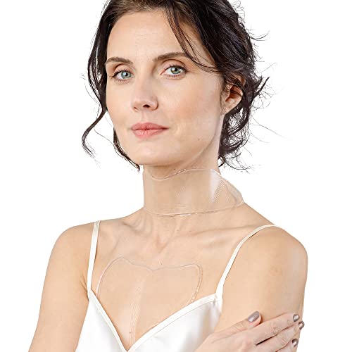 Chest Wrinkle Pads - Silicone Anti Wrinkle Patches for Wrinkles Smoothing - Reusable Overnight Silicone Wrinkle Patches - Anti Aging Silicone Che