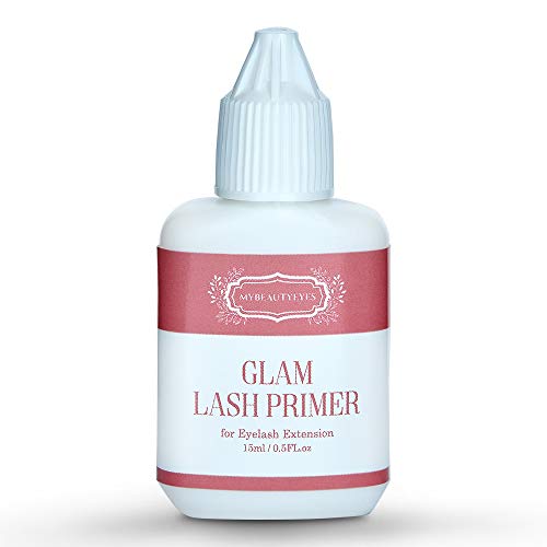 Eyelash Extension Glam Lash Primer 15 ml/Pre-Treatment for Semi Permanent Eyelash/Easily Removes Proteins and Oils/Oil Free/Longer Extension Rete