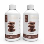 Suntana Chocolate Fragranced Spray Tan Solution (Dark Tan 12%) - 500ml (2 x 250ml)