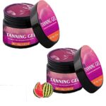 1/2PCS Extreme Dark Intensive Tanning Luxe Gel,Peach/Watermelon Tanning Gel,Natural Tanning Accelerator Lotion,Intensive Soft Brown Tanning Accel