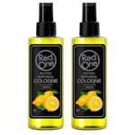 Red One Natural Lemon Cologne 80° Pure By Nature 150ML (2 Pack Offer)