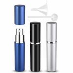 Travel Perfume Atomiser Bottle Refillable, 3 Pcs 6ML Leak Proof Aftershave Atomiser Spray Bottle Refillable Small Perfume Refill Bottle Travel Es