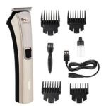 Himaly Rechargeable Hair Clippers, Professional Electric Cordless Hair Clippers Beard Trimmer Cordless & Corded Grooming Kit with 4 Guide Combs f