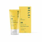 Amazon Brand - Belei - Face Sunscreen, SPF 30, UVA/UVB protection, Anti-ageing, 50ml