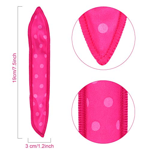 Locisne 40pcs=5 Color*8pcs Flexible Foam Sponge Hair Curlers, No Heat Hair Curlers Magic Pillow Soft Rollers Hair Care DIY Styling Tools Comfy to