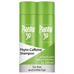 Plantur 39 Caffeine Shampoo Prevents and Reduces Hair Loss 2x 250ml | For Fine Brittle Hair | Unique Galenic Formula Supports Hair Growth | Women