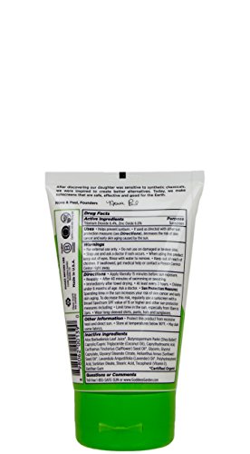 Goddess Garden Organics SPF 30 Everyday Natural Mineral Sunscreen Lotion for Sensitive Skin (3.4 oz. Tube) Reef Safe, Water Resistant, Vegan, Lea