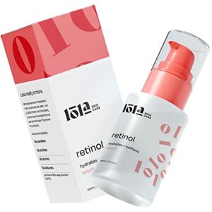 𝗪𝗜𝗡𝗡𝗘𝗥 𝟮𝟬𝟮𝟯* Retinol Serum for Face & Neck 2.5% - Face Serum w/Hyaluronic Acid, Aloe Vera & Vitamin B3, Resurfacing Retinol Serum, Moisturizing &
