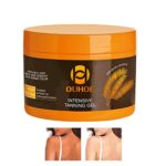 Intensive Tanning Gel, 150ml Tanning Accelerator Cream Brown Tanning Gel, Carrot Oil Body Tanning Gel, Brown Tanning Gel Tanning Cream, Dark Tann