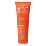 SVR SUN SECURE SPF50+ Hydrating Face and Body Sunscreen Milk for All Skin Types, Very High UVA/UVB, IR Protection, Non-Greasy, Water-Resistant, R