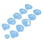 WinmetEuro Face Painting Stencils, Reusable Body Face Paint Template Face Stencils Kit Halloween, Party Cosplay, Kids, Adults