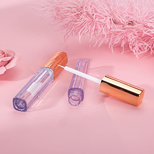 PURELEOR Clear Lash Glue Waterproof Latex Free Eyelash Glue for Sensitive Eye Strong Hold False Eyelashes Adhesive Strip Lashes Fast Drying Lash