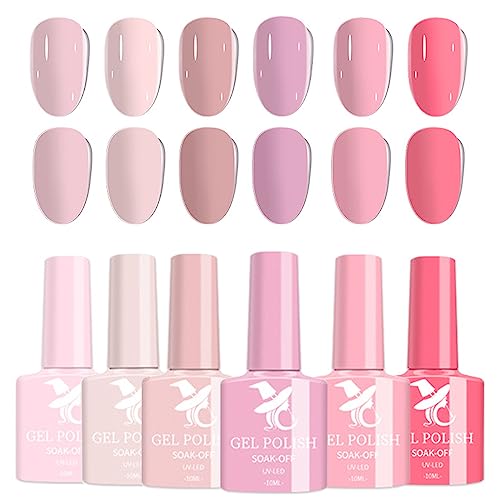 Glitter Gel Nail Polish - Silver Gel Nail Polish - Soak Off UV LED Sparkle Silver Glitter Gel Polish - Long-Lasting - Ideal for Home Use