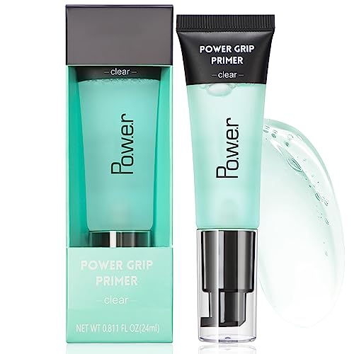 Power Grip Primer - Hydrating Primer Makeup - Colour Corrector Quick - Gel Based Smooth Skin Tone Moisture Beauty Face Cosmetic - Infuse with Hya