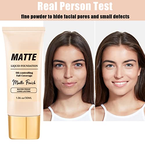 Foundation Full Coverage,BB Creams,Lightweight Hydrating Foundation With Medium Coverage,Anti Redness Cream,Natural Foundation For Mature Skin,Fa