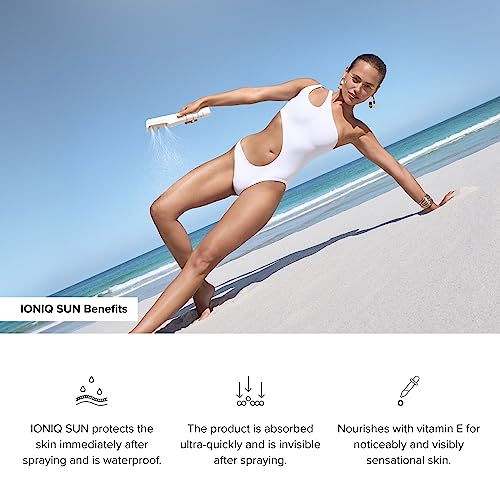 IONIQ Skincare SUN SPF 50 Cartridge - Ultimate innovation and speed, sunscreen spray developed for the skincare system of the future - Waterproof