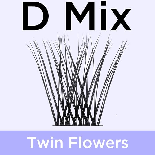 BEYELIAN Cluster Lashes, D+ Curl Individual Lashes, 168 Pcs Cluster Eyelash Extensions 0.07mm 10-16mm Mixed DIY Lash Clusters Reusable Super Thin