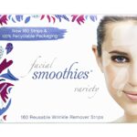 Facial Smoothies VARIETY Wrinkle Remover Strips - 160 anti-wrinkle patches in 6 shapes