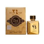 Oud 24 Hours Majestic Gold Edition Edp Perfume for Men and Women 100ml By Ard Al Zaafaran Best perfume gift