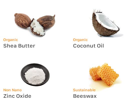 Shade All-Natural Sunscreen SPF25 - Unscented - Mineral-based - Only 4 Ingredients - 100ml