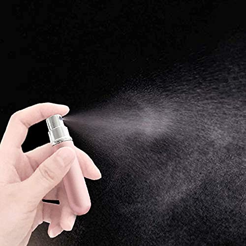 Perfume Atomiser 5ml Empty Spray Bottle Mini Refillable Perfume Bottles for Travel 5 Pcs