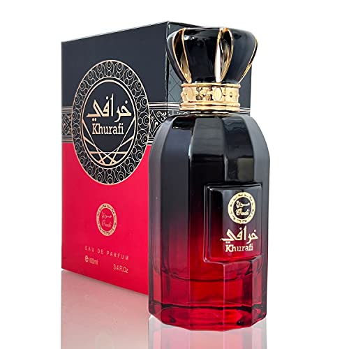 Khurafi Eau De Parfum 100ml | Patcholi, Woody, Amber, Vanilla & Fruity | Long Lasting | Unisex Perfumes For Men and Women | By Oudi