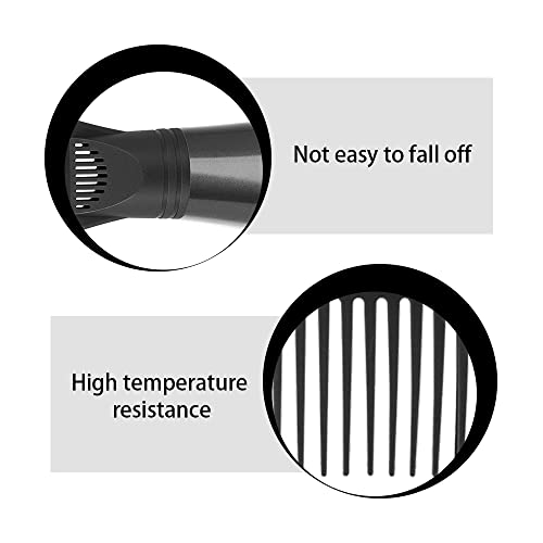 Hair Dryer Diffusers Wind Blow Cover Comb Attachment Nozzle Professional Blow Dryer Mouth for Hair Styling (2Pcs)