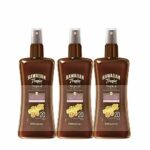 Hawaiian Tropic Protective Dry Spray Oil Coconut & Guava SPF20, 3units, 200ml