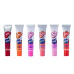 6Colours Womens Lipstick Lip Tint Easy Peel Off Lip Gloss Long Lasting Makeup Tatto Waterproof Tear Lip Stain Cosmetic Gift Set For Girls