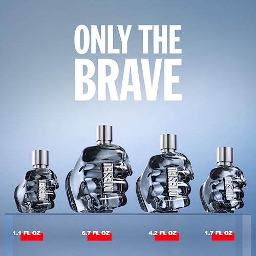 Diesel Only The Brave, Eau de Toilette Aftershave, Perfume For Men, Fresh Fragrance