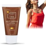 Tanning Cream, Face and Body Tanning Gel, Self Tanning Lotion, Natural Bronzer Sunscreen Tan, for Outdoor and Indoor Tanning