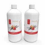 2000ml (2 x 1000ml) Suntana Rapid Spray Tan Solution - Strawberry & Vanilla