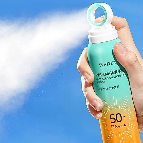 Spf50 Suntan Lotion Spray - Broad Spectrum Waterproof Sunscreen | Sun Screen Protector for Face and Body, Uva/Uvb Sun Protection Sport Spray on S